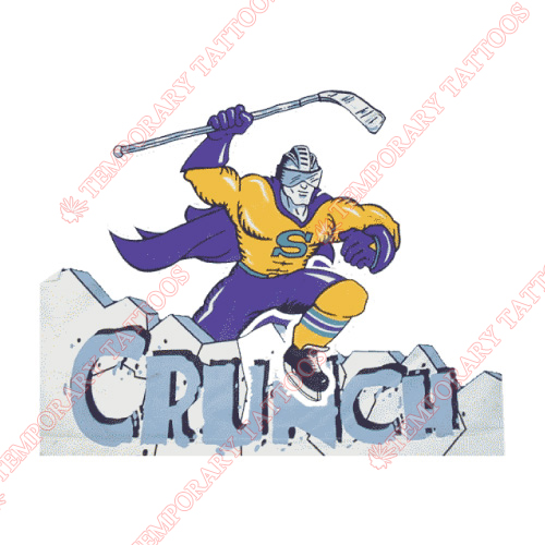 Syracuse Crunch Customize Temporary Tattoos Stickers NO.9159